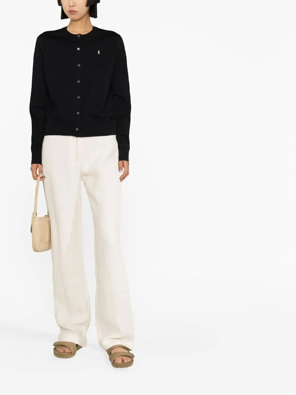 Polo Pony Embroidered Cardigan