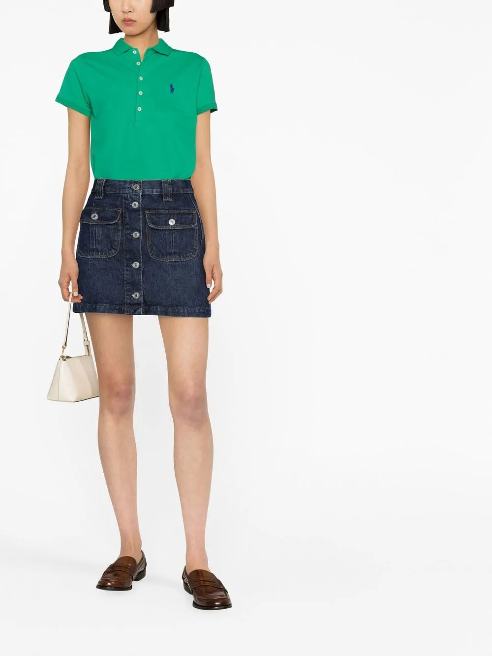 Logo-Embroidered Slim-Fit Polo Shirt