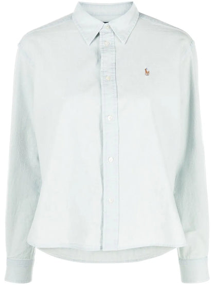 Long-Sleeve Button-Up Shirt
