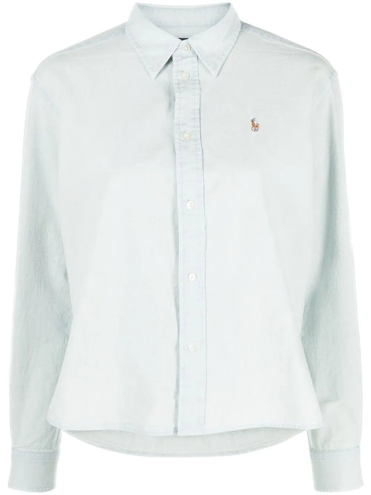 Long-Sleeve Button-Up Shirt