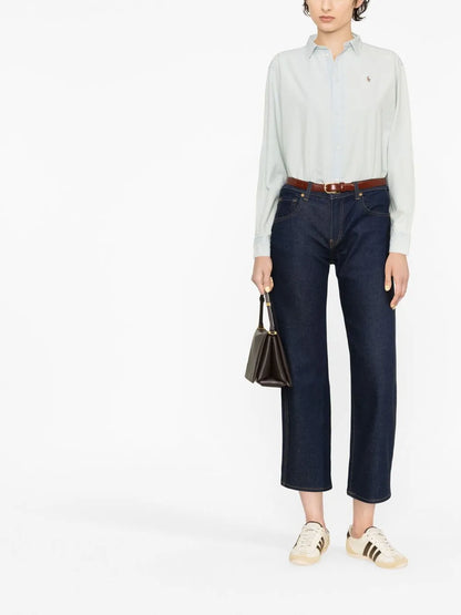 Long-Sleeve Button-Up Shirt