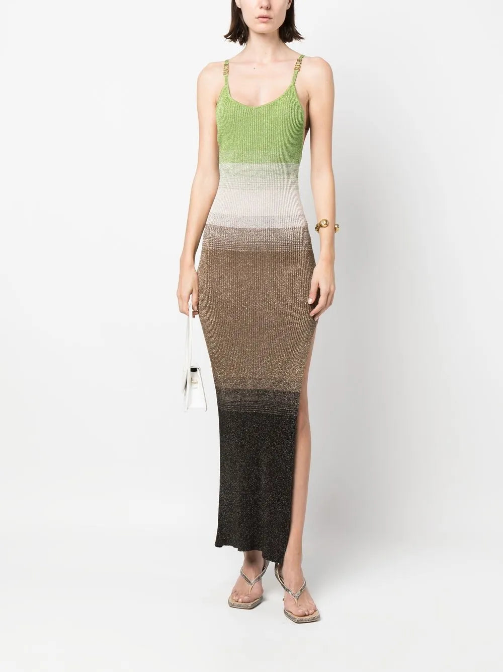 Ribbed-Knit Maxi Dress