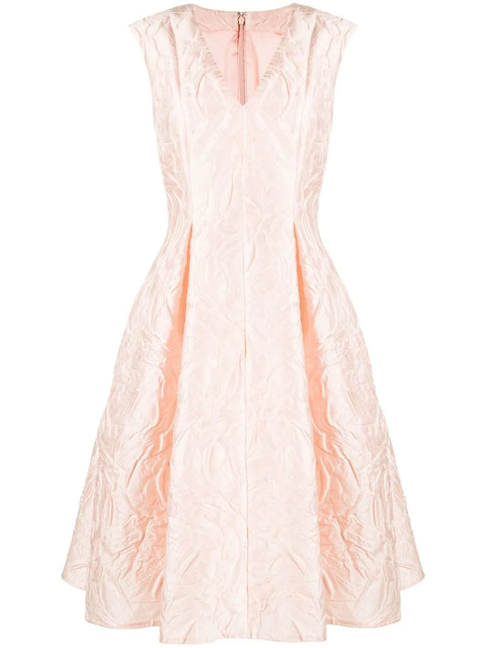 Jacquard A-Line Dress