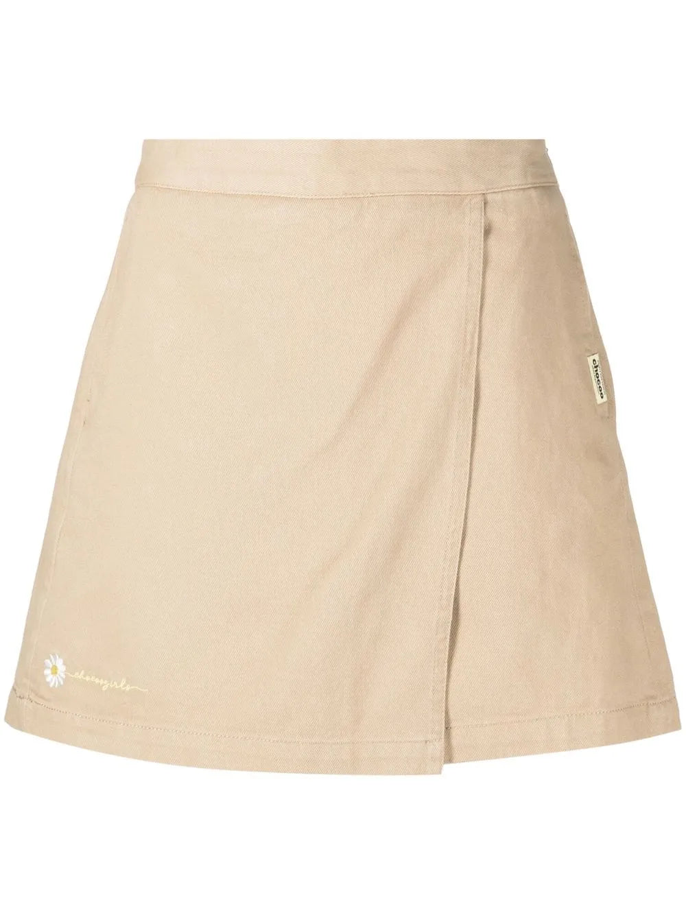 Logo-Embroidered Wrap Shorts