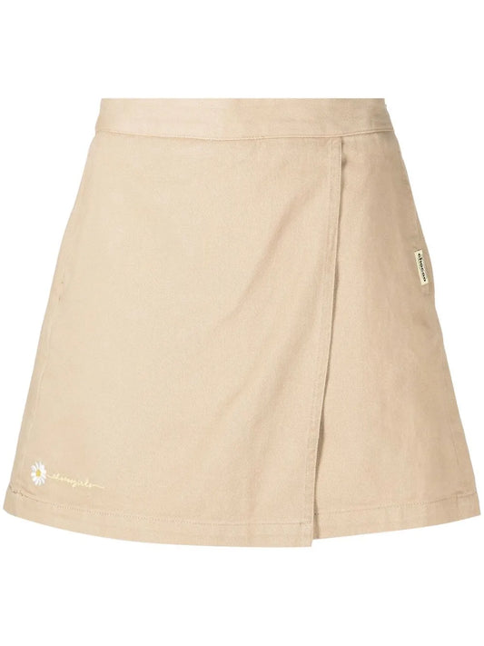 Logo-Embroidered Wrap Shorts