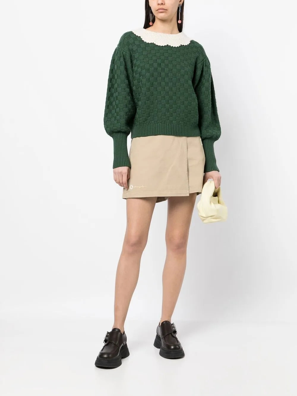 Logo-Embroidered Wrap Shorts