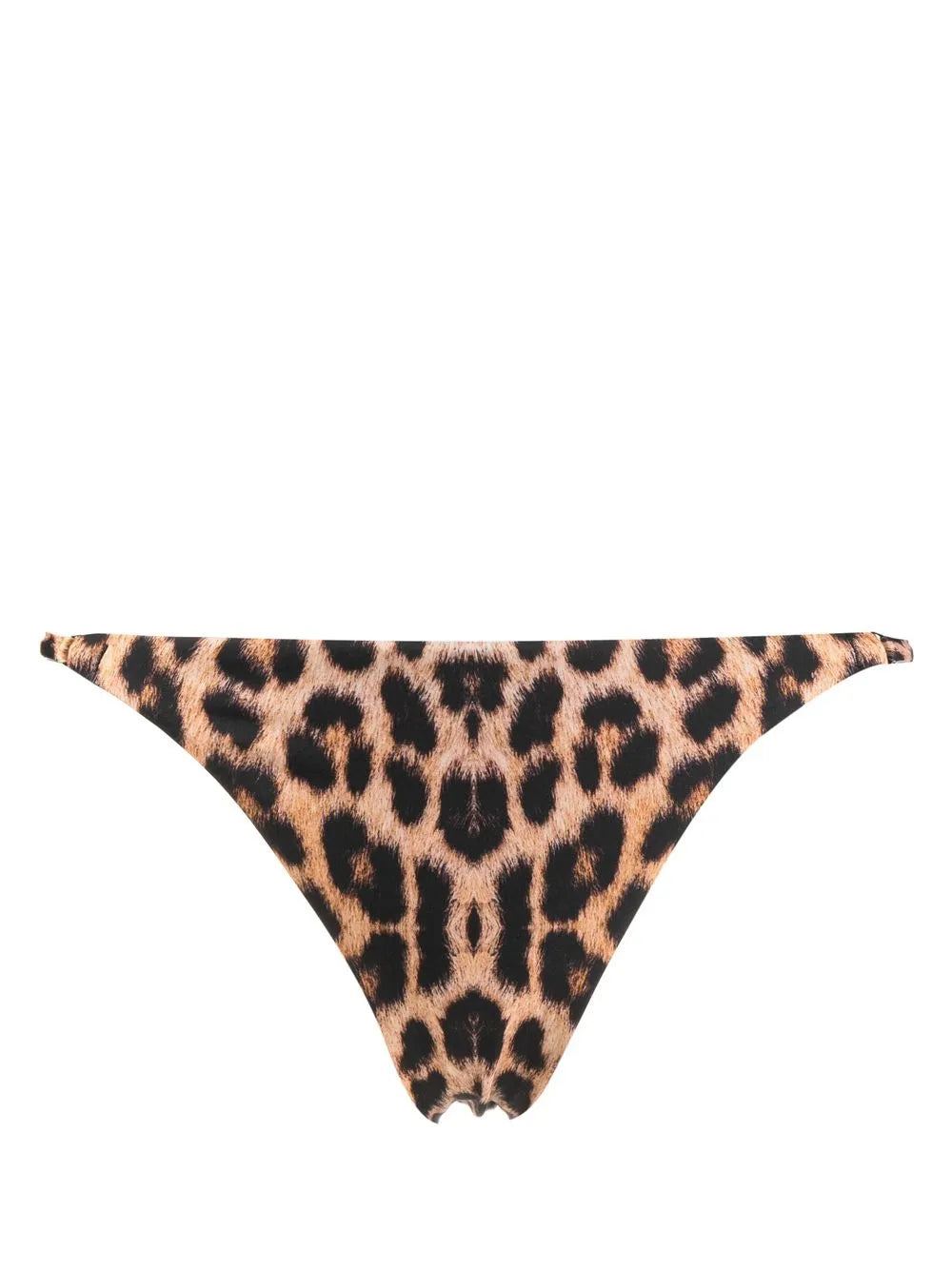 Leopard-Print Bikini Bottoms