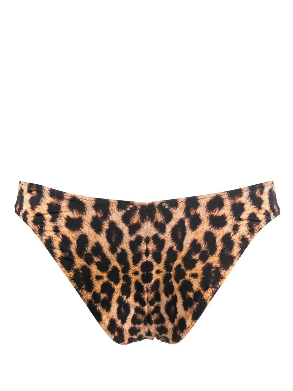 Leopard-Print Bikini Bottoms