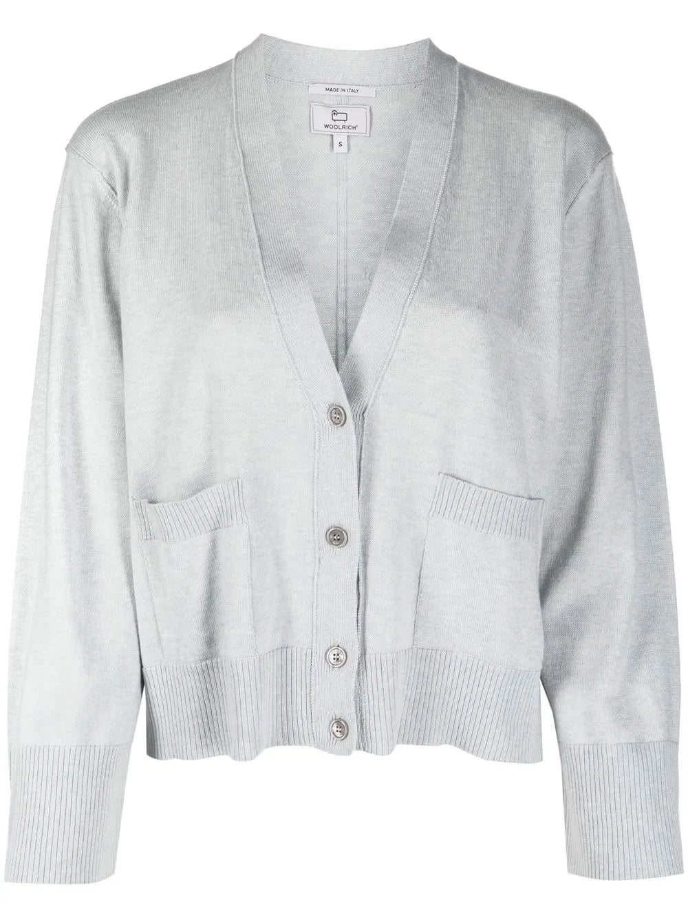 Button-Fastening Cardigan