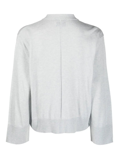Button-Fastening Cardigan