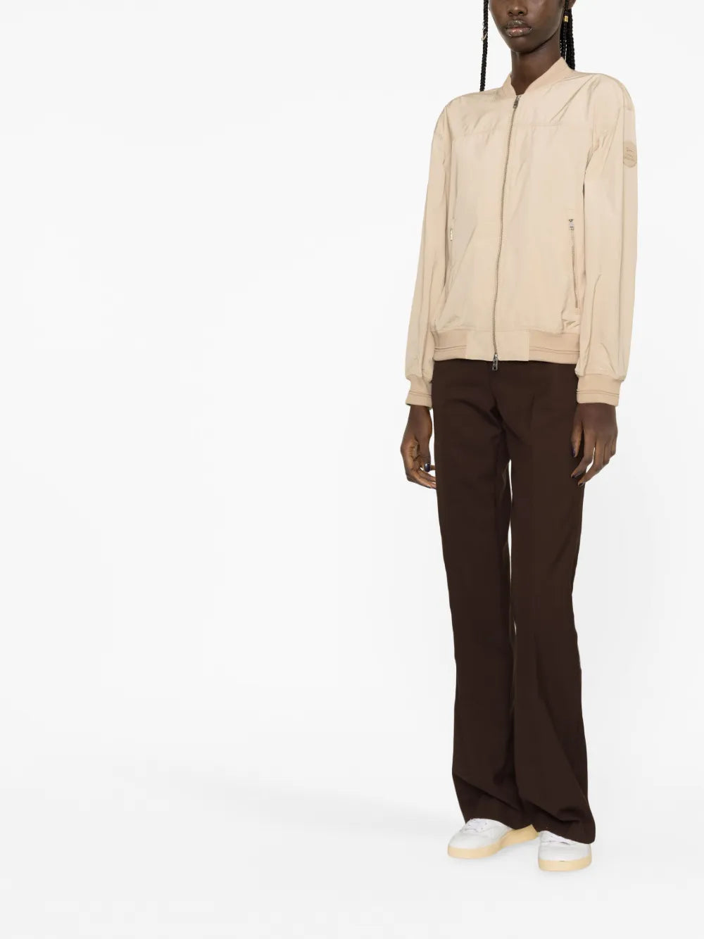 Summer Zip-Up Bomber Jacket