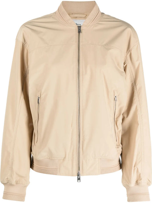 Summer Zip-Up Bomber Jacket