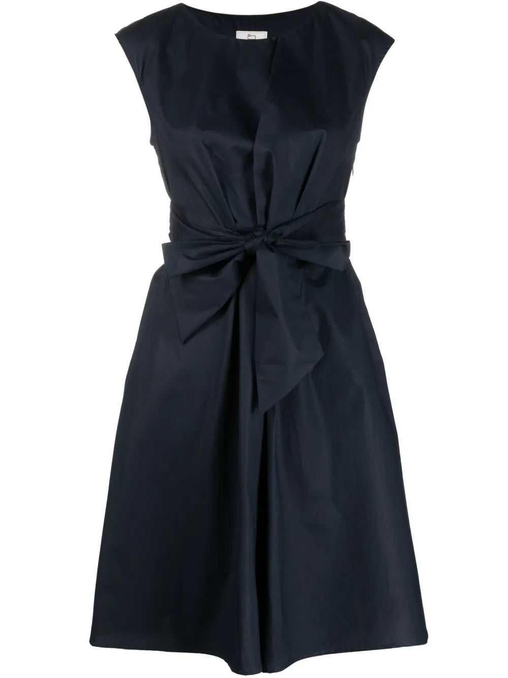 Tie-Waist Midi Dress