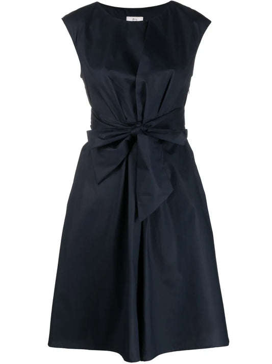 Tie-Waist Midi Dress