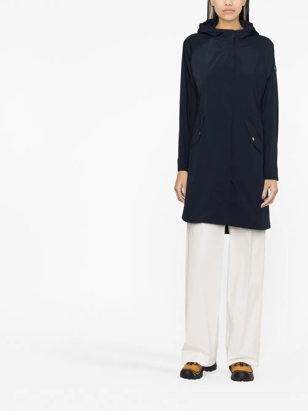 Summer Hooded Parka Coat