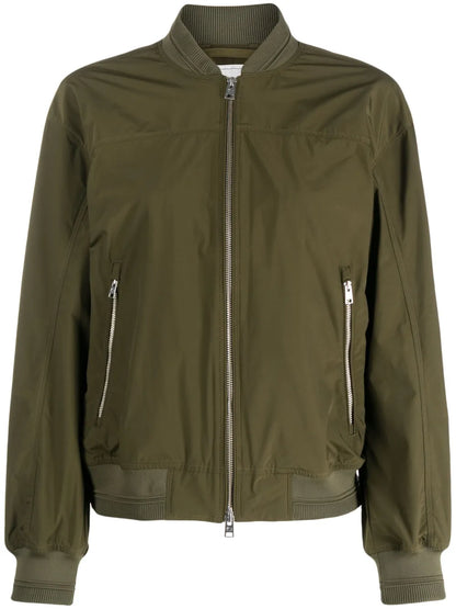 Summer Zip-Up Bomber Jacket