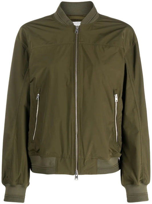 Summer Zip-Up Bomber Jacket