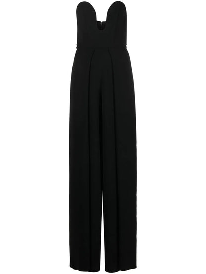 The Anelli Wide-Leg Crêpe Jumpsuit