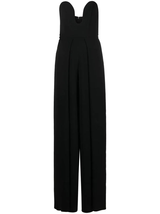 The Anelli Wide-Leg Crêpe Jumpsuit