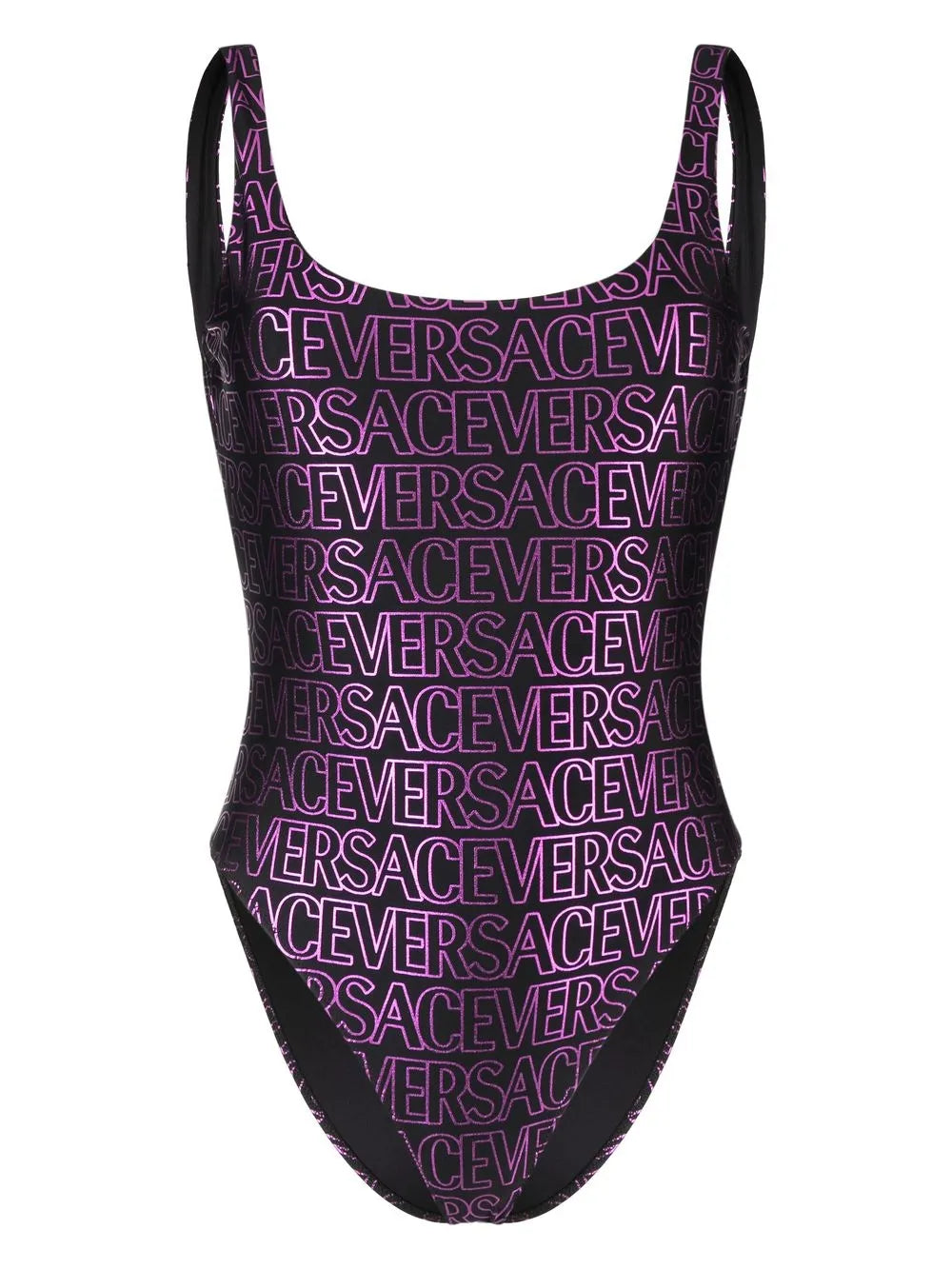 All-Over Logo-Print Swimsuit