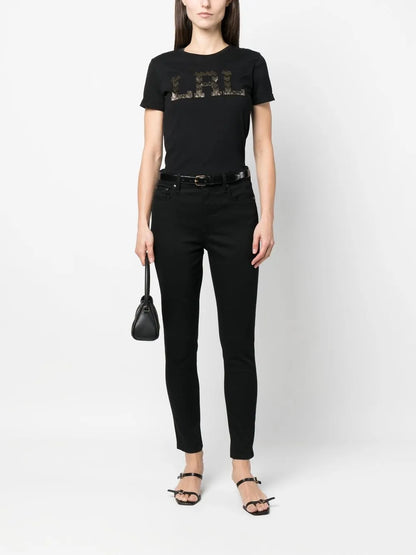 Hailly Beaded-Logot-Shirt