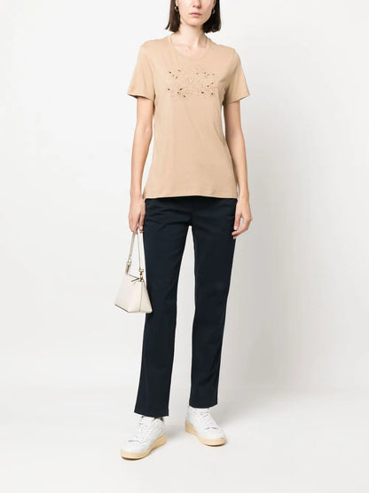Katlin Embroidered-Detail T-Shirt
