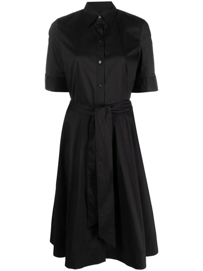 Short-Sleeved Shirt Dress