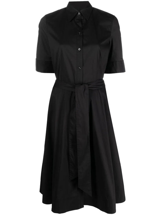 Short-Sleeved Shirt Dress