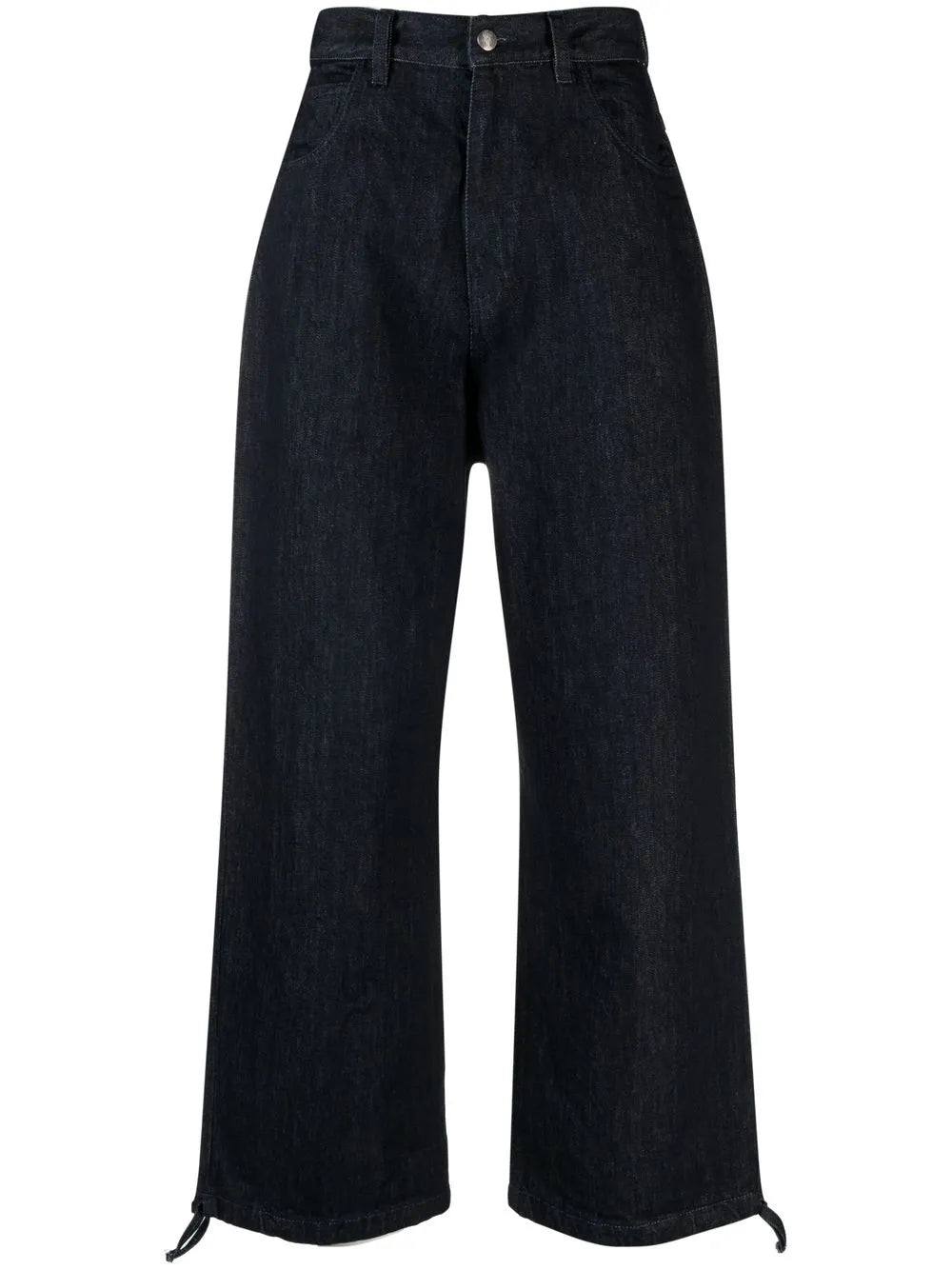 High-Rise Tapered Jeans