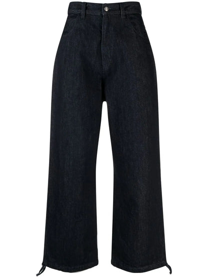 High-Rise Tapered Jeans