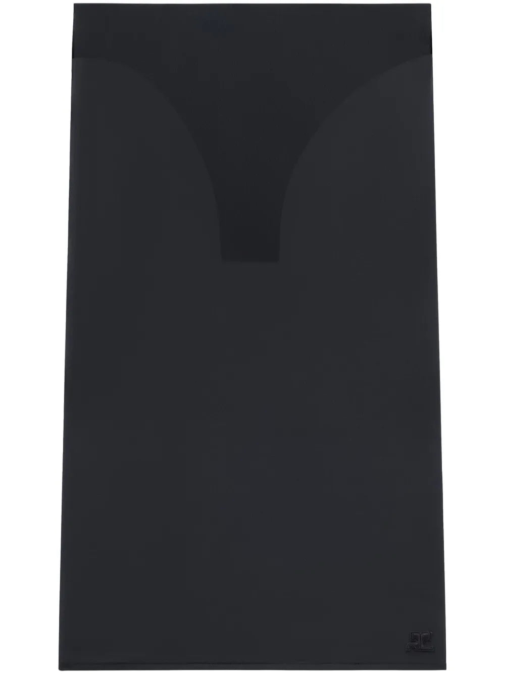 Sheer Tube Midi Skirt