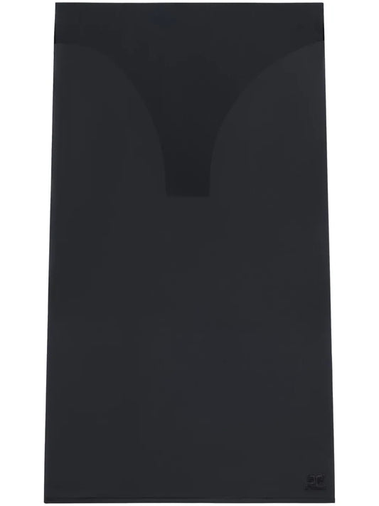 Sheer Tube Midi Skirt