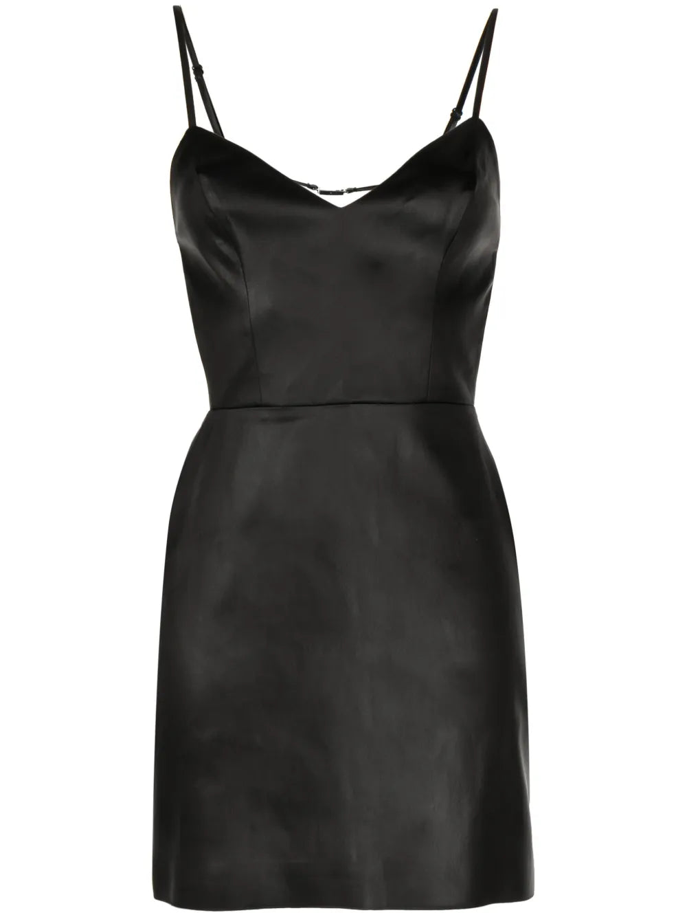 Ennis Faux-Leather Mini Dress