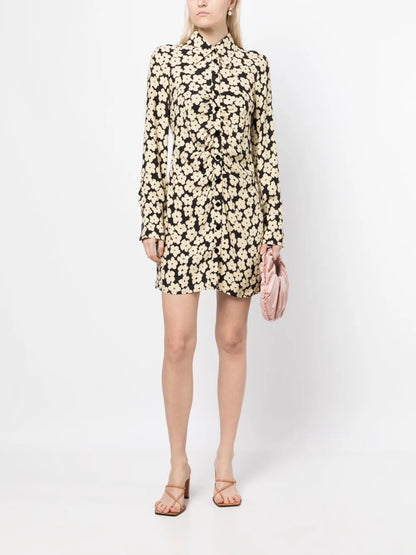 Brooke Floral-Print Dress