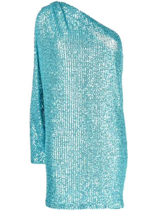 Igor Sequin-Embellished Asymmetrical Dress