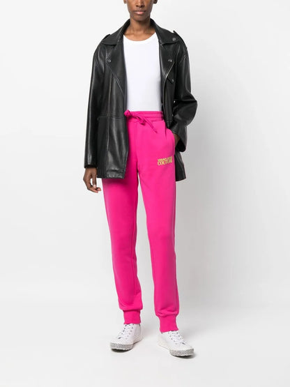 Logo-Print Cotton Track Pants