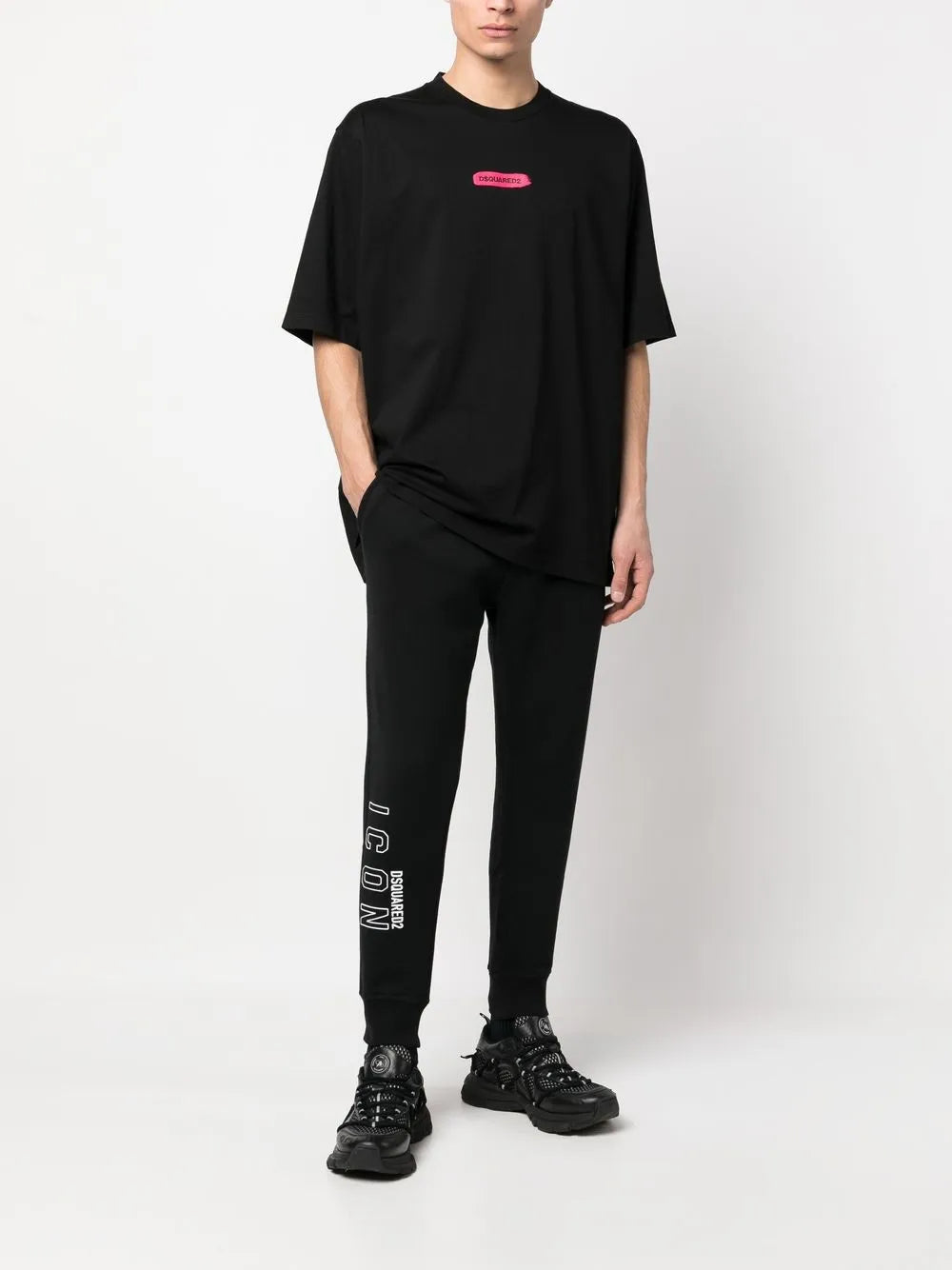 Icon Logo-Print Track Pants