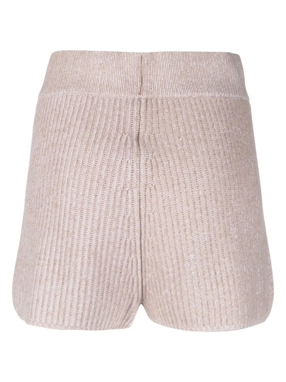 Ribbed Cashmere Shorts