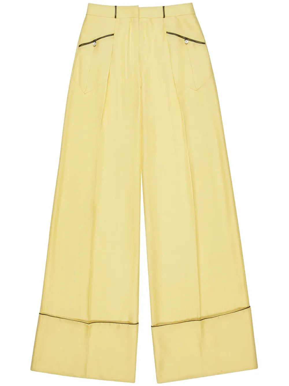 Silk Tailored Trousers