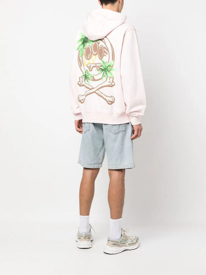 Graphic-Print Pullover Hoodie