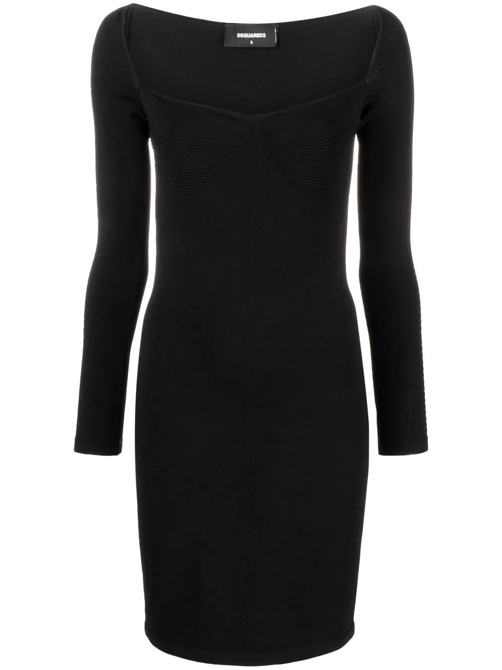 Long-Sleeved Mini Dress