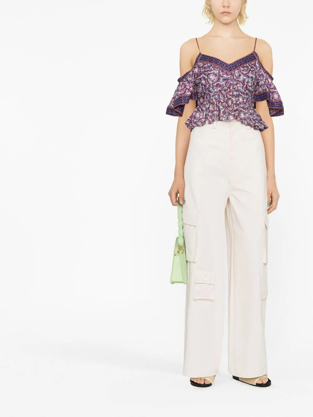 Garuva Floral-Print Blouse