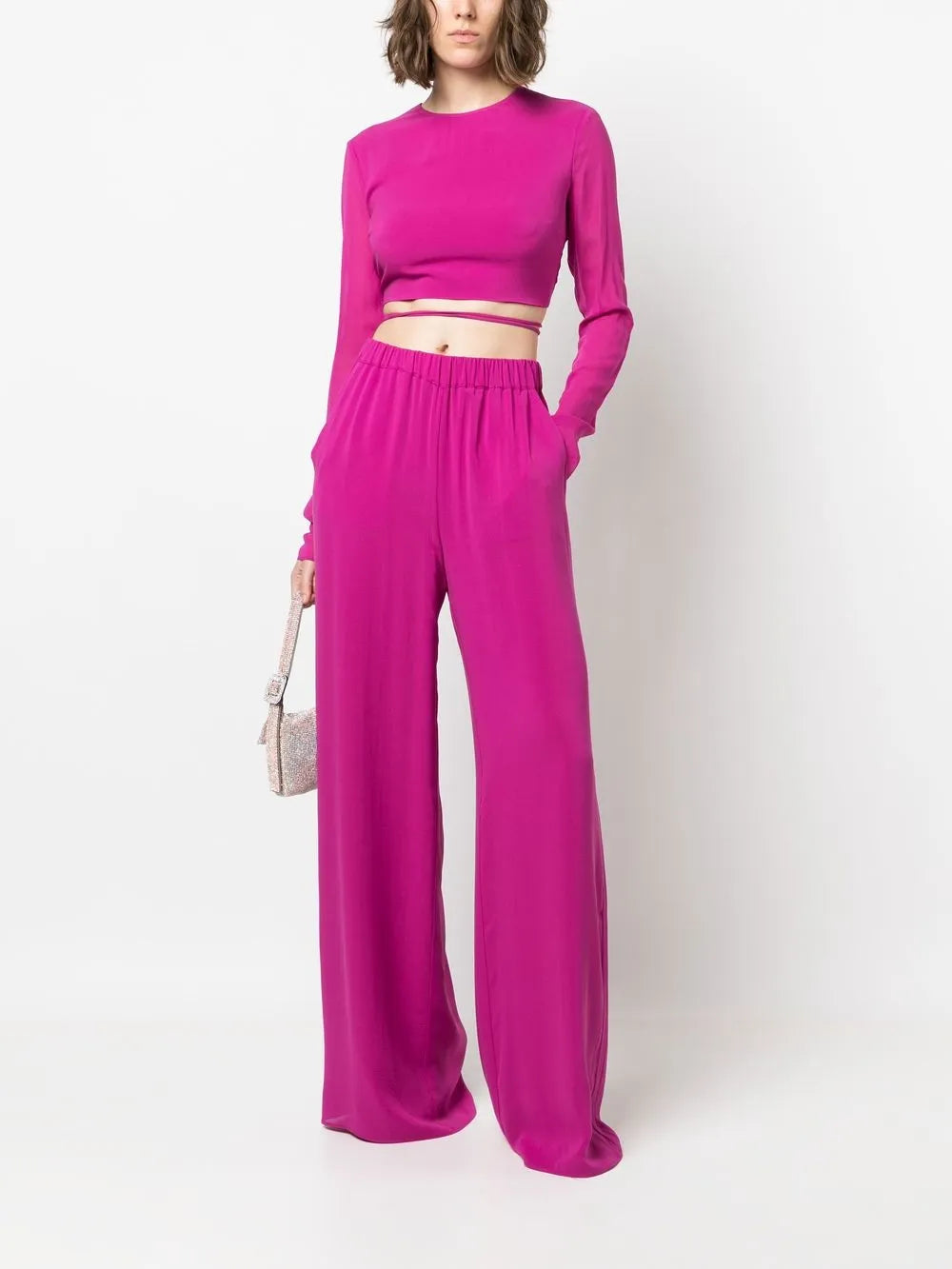 Waist Tie-Fastening Top