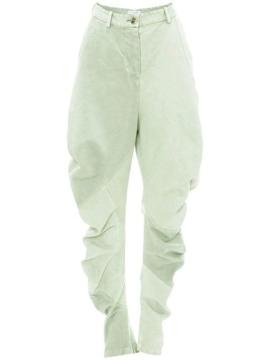 Twisted Cotton Trousers