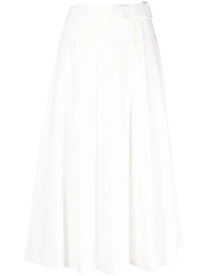 Belted Midi Skirt