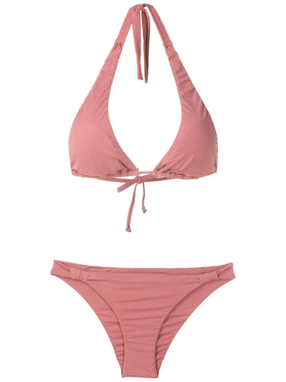 Halterneck Non-Wired Bikini Set