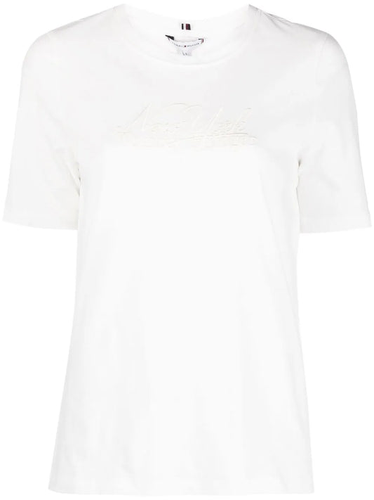 Embroidered New York T-Shirt