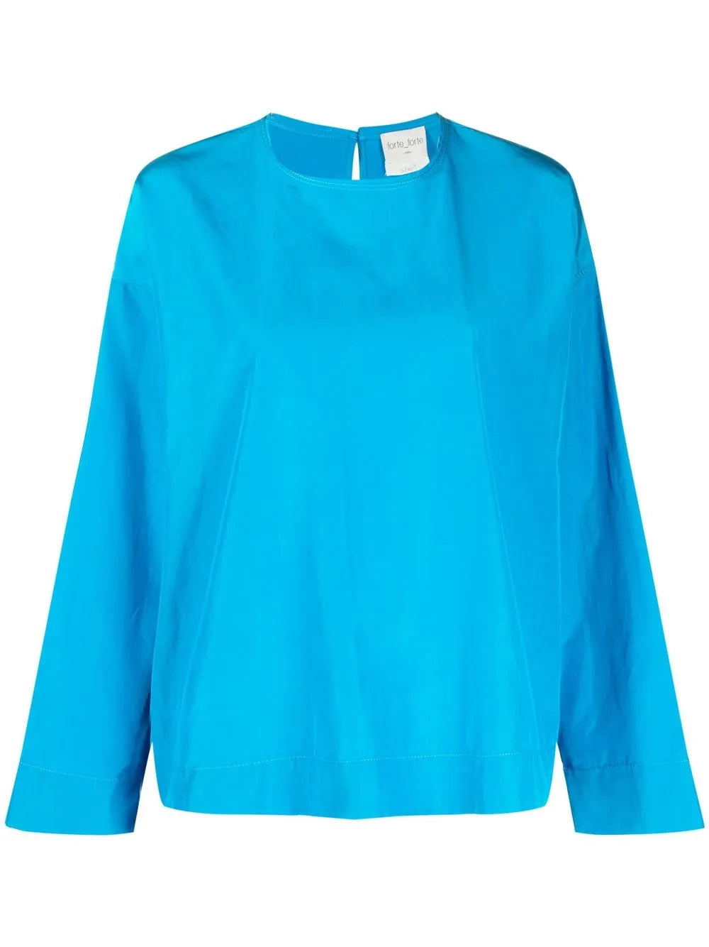 Boxy Long-Sleeve Blouse