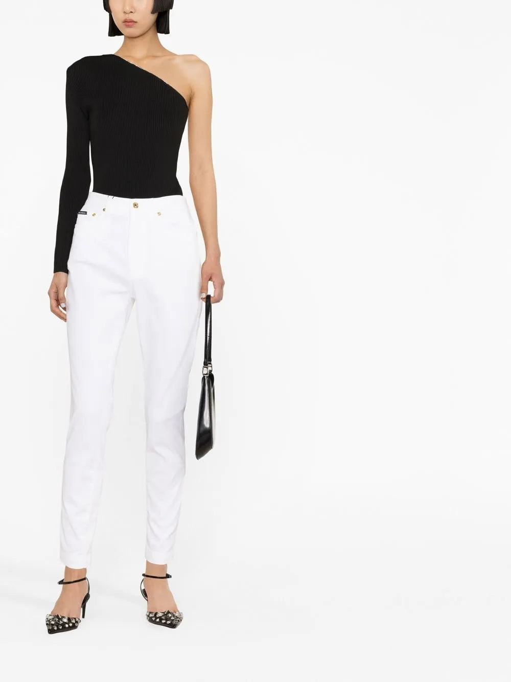Low-Rise Skinny Trousers