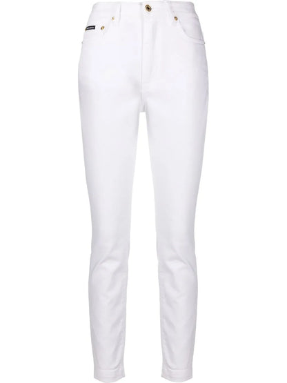 Low-Rise Skinny Trousers